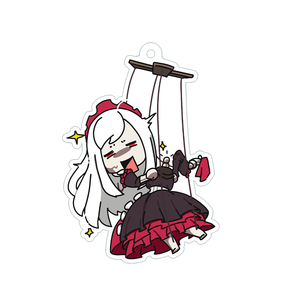 PorcelainMaid | Marionette - Keychain