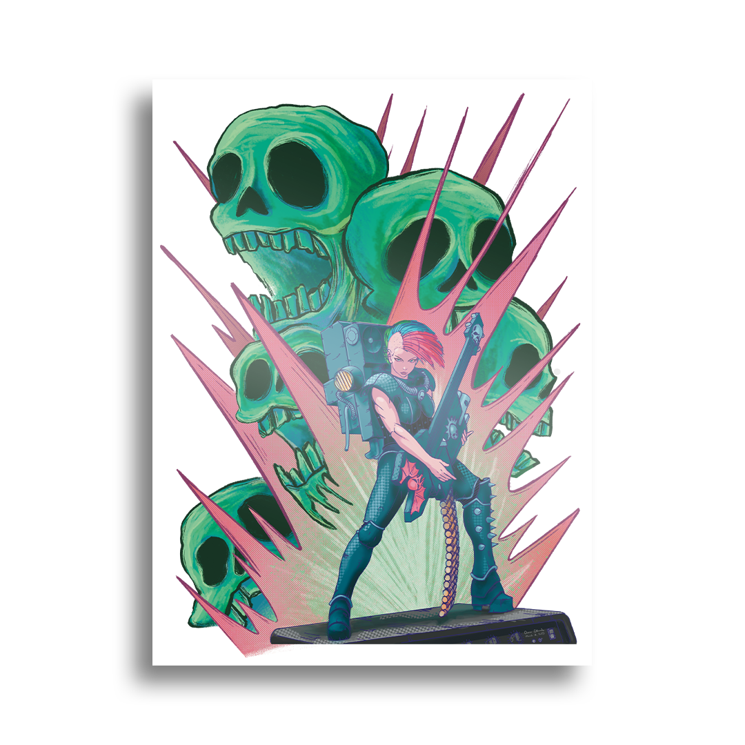 Dr. Rhino | Punk Sister - Art Print