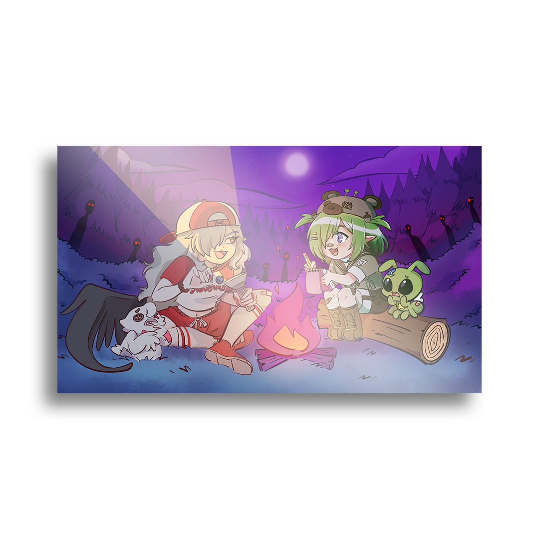 Ferumi Kaipa | Campfire Tales - Art Print