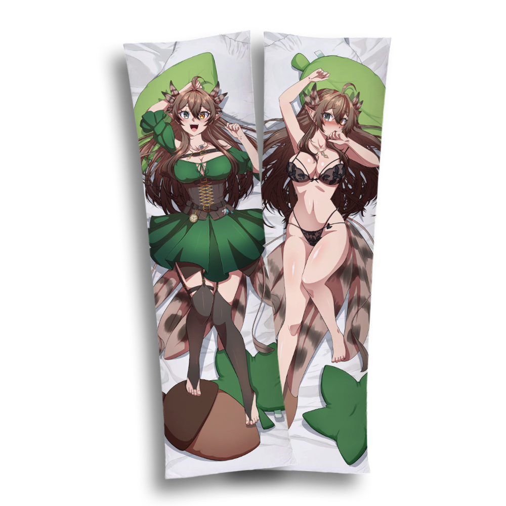 Kumi | Ruffled Feathers - Body Pillow