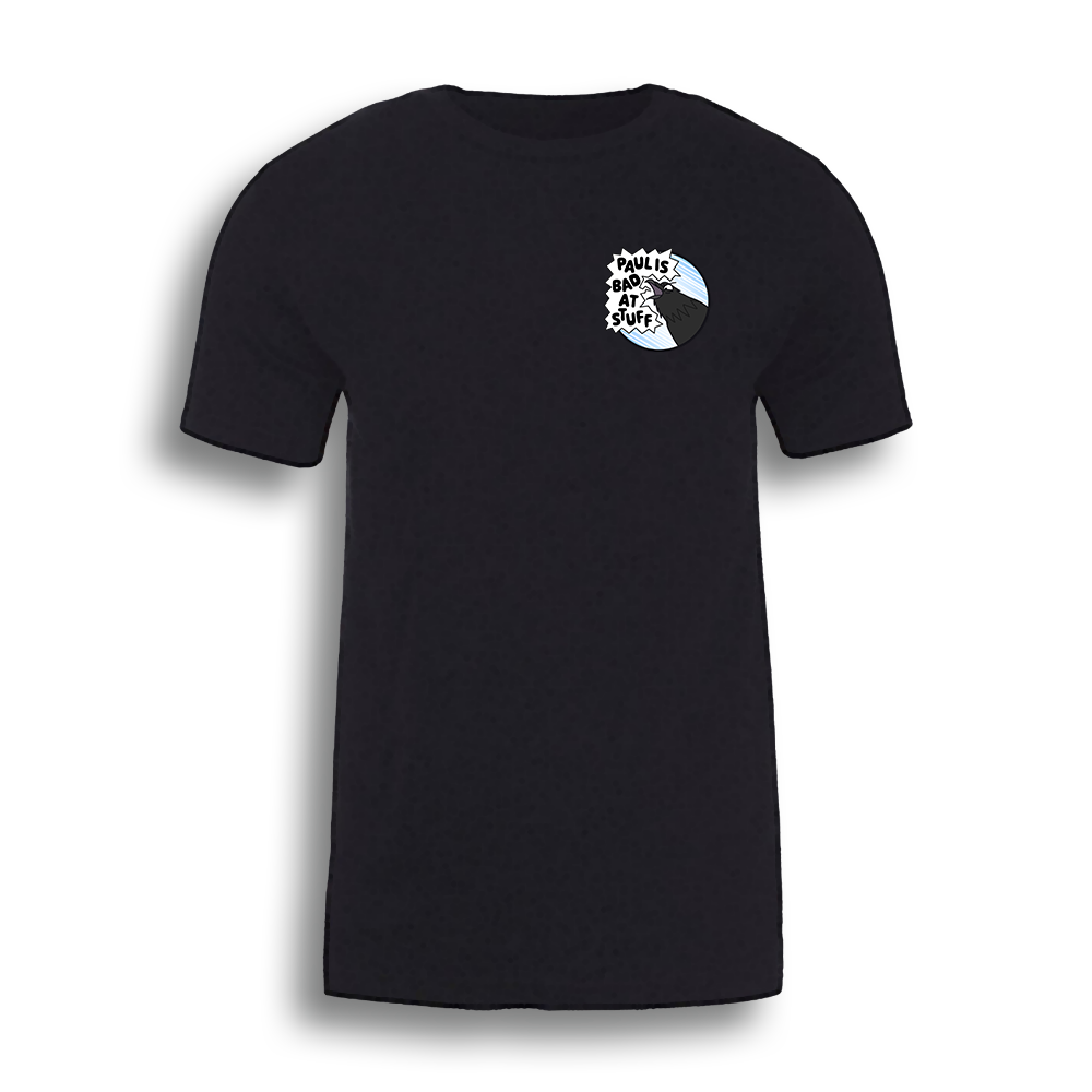 Paul is Bad at Stuff | The Screaming Raven - Tee
