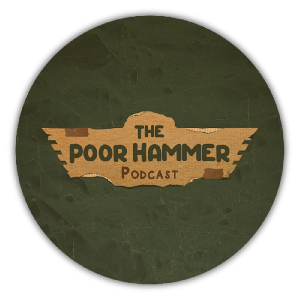 Poorhammer | Main Logo - Drink Coaster