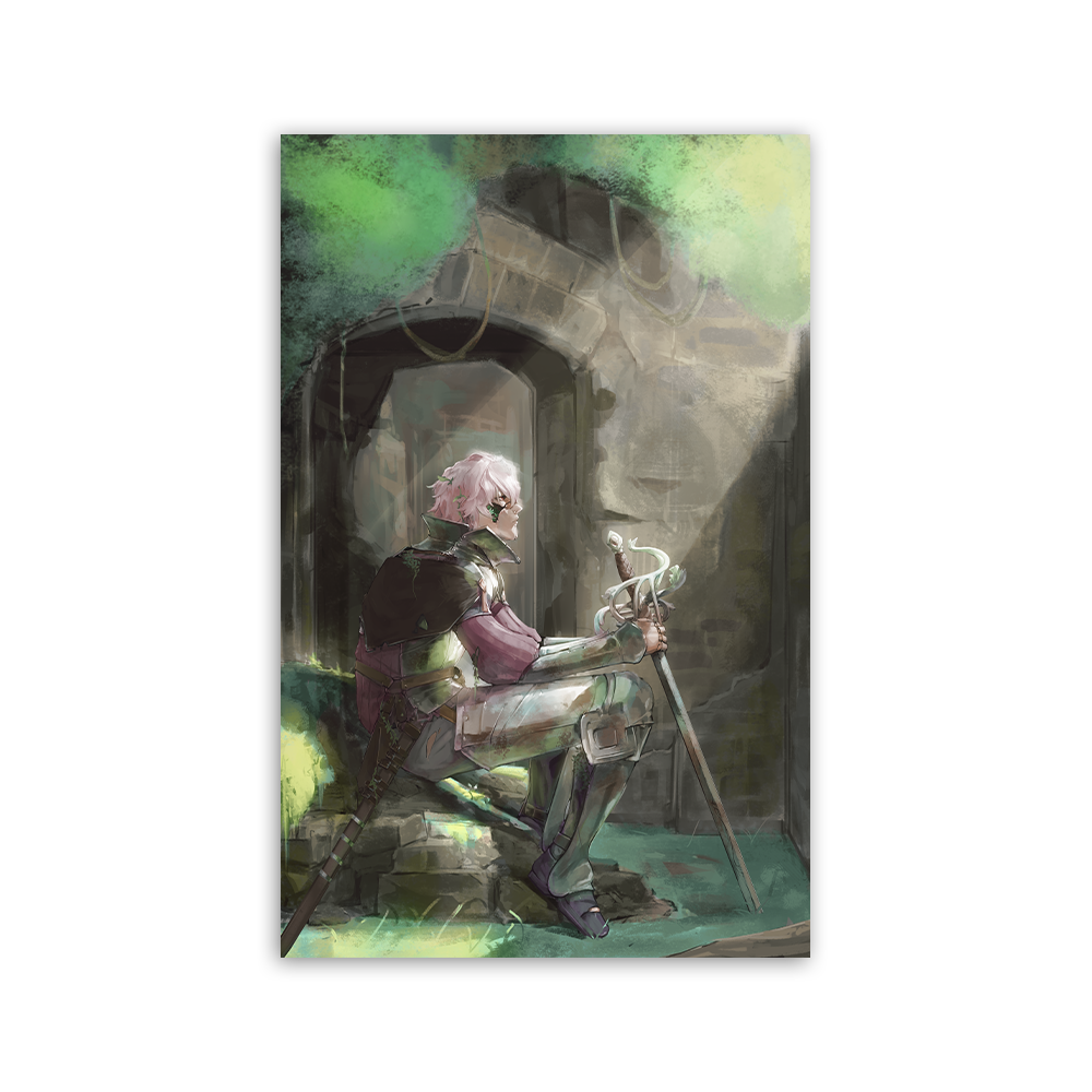PorcelainMaid | A Guard's Undying Loyalty - Art Print