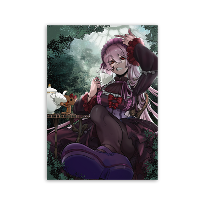 PorcelainMaid | An Unwanted Party Guest - Art Print