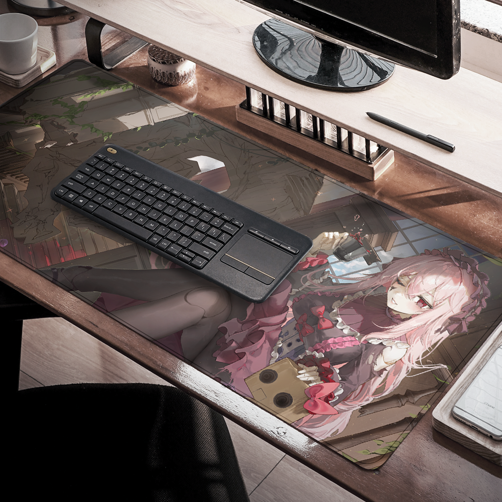 PorcelainMaid | Blockhead Adventure Party - Desk Mat