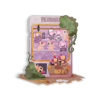 PorcelainMaid | Plushie Arcade - Standee