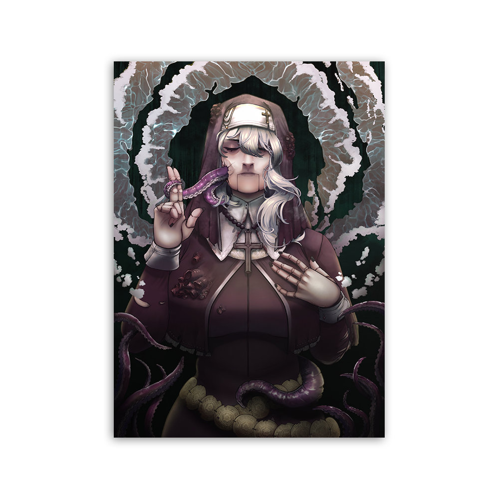 PorcelainMaid | The Drowned Nun - Art Print