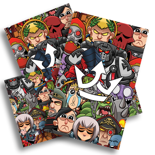 Tabletop Titans | Character Collage - Wallpaper