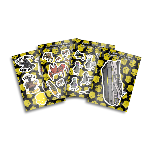 CommissarKai | Crayola Crusades - Sticker Sheet