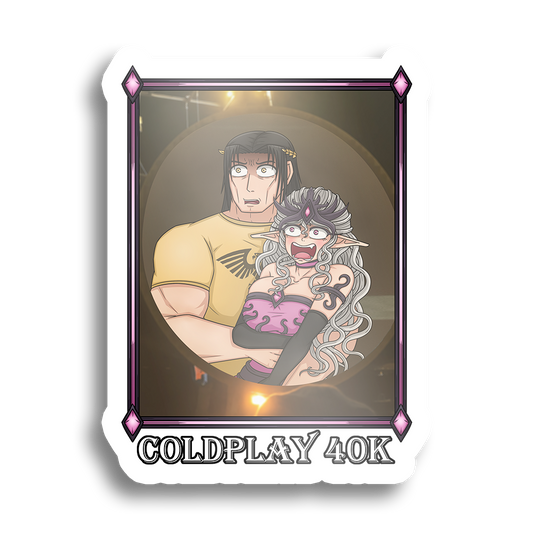 Easty | Slaanesh and Big E Concert Scandal - Sticker