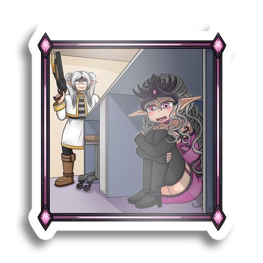 Easty | Slaanesh becomes the Hunted - Sticker