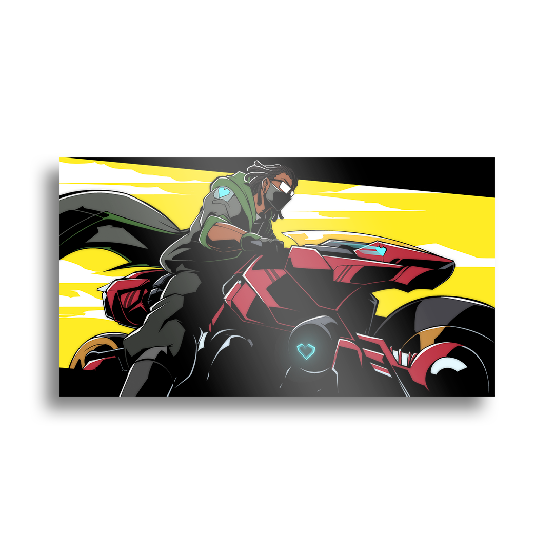 Heavenly Father | Get This Man a Bike - Art Print